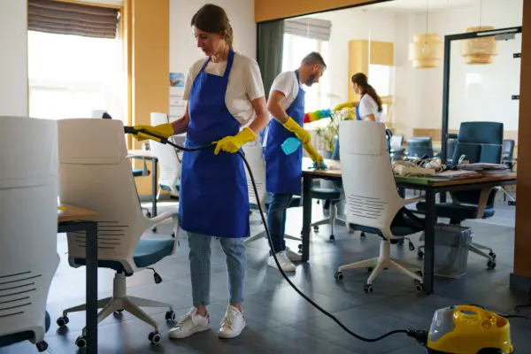 office cleaning image